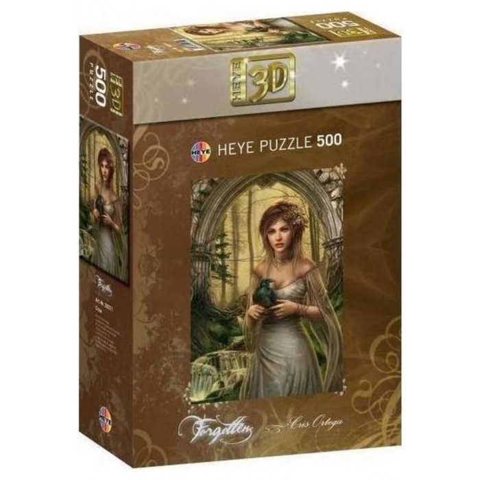 Heye - Забутий: Ворон 3D (Forgotten: Crow 3D), 500 ел.