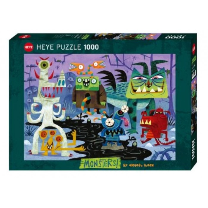 Heye - Монстри!: Країна монстрів (Monsters!: Monsterland), 1000 ел.