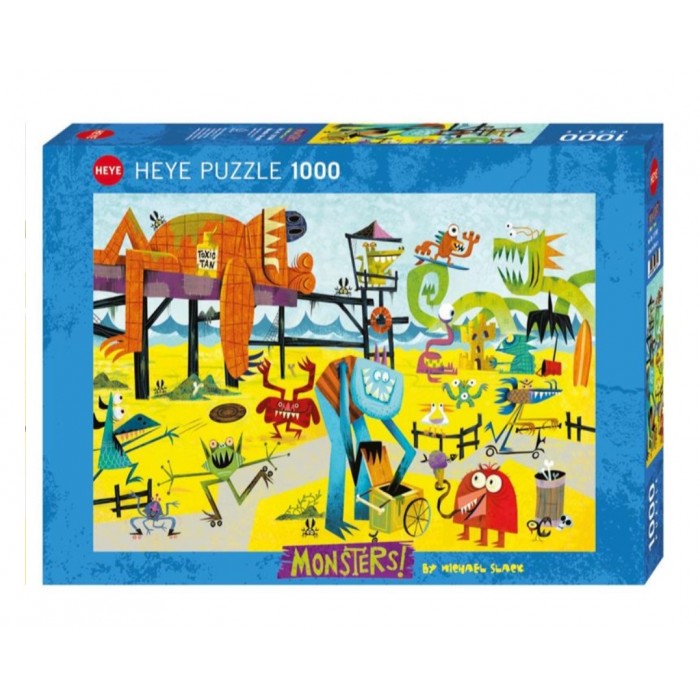 Heye - Монстри!: Пляж (Monsters!: Monster Beach), 1000 ел.