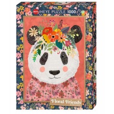 Heye - Друзі Флори: Мила Панда (Floral Friends: Cuddy Panda), 1000 ел.