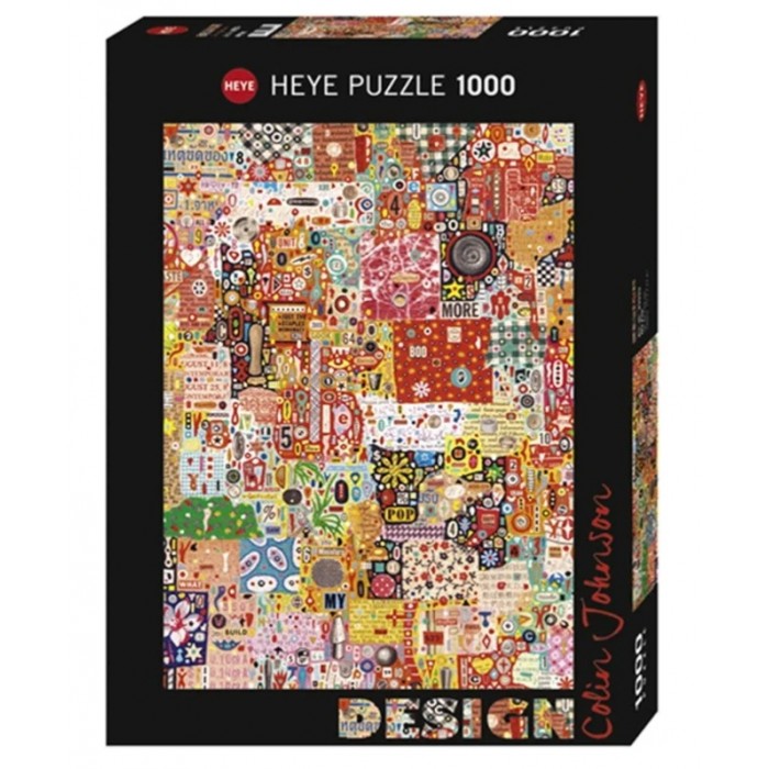 Heye - Дизайн Коліна Джонсона: Мій поп (Design Colin Johnson: My Pop), 1000 ел.