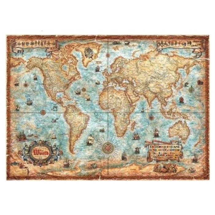 Heye - Антична мапа світу (The World), 3000 ел.