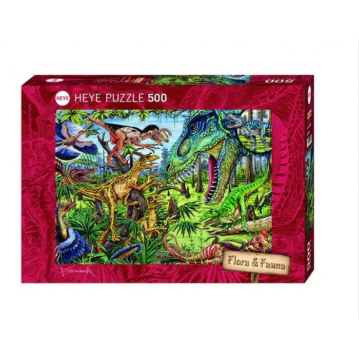 Heye - Флора та фауна: Динозаври-хижаки (Flora & Fauna: Carnivores), 500 ел.