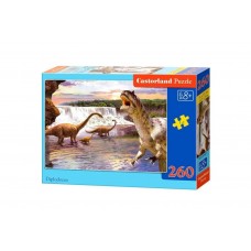 Castorland - Динозаври: Диплодоки, 260 ел.