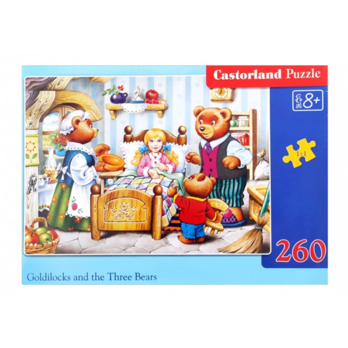 Castorland - Три ведмедя (The Three Bears), 260 ел.